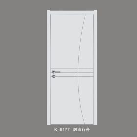 简白唯美系列K-6177烟雨行舟
